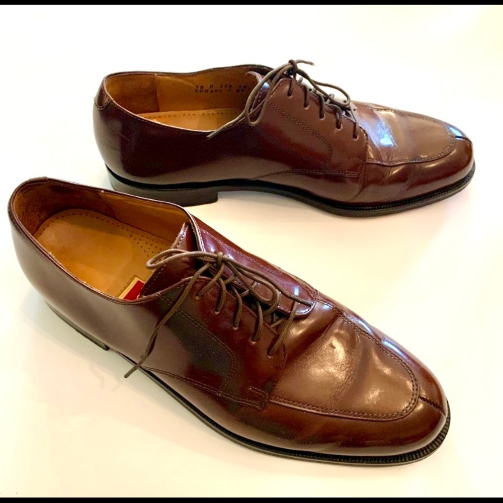 Cole Haan Men’s Oxfords Brown Leather Sz 10 D
